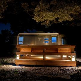 Airstream Flying Cloud at Pennington Grove, hotel in Gatesville