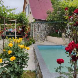 Friendly Cottage with small Pool, хотел в Амбролаури