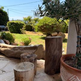 Cozy Maisonette with Garden & Sea View, hotel v destinaci Porto Rafti