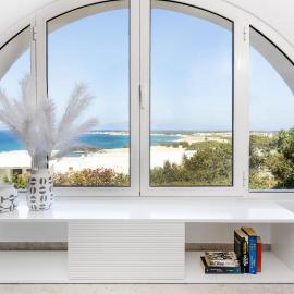 Pyrgaki Hideout Beachfront Apartment, hotel em Agiassos