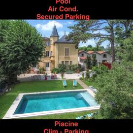 Aux Tourelles 1888 - Tres Proche Lyon #Clim #Piscine #Netflix #Parking Payant Securise
