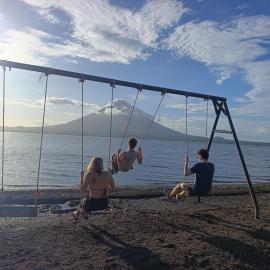 Kencho's Beach House-Sunset & Beachside stay in Ometepe