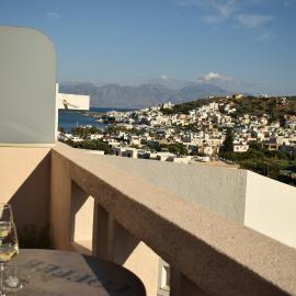 Mirabello Studio with Panoramic Sea View - Elounda