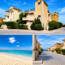Ghazala Valley 3BR 1st floor Villa 2 min to Beach