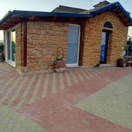La veranda sul mare, hotel Villaggio Pirandellóban