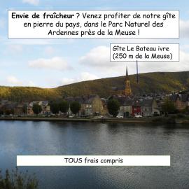 Le bateau ivre, hotel in Fumay