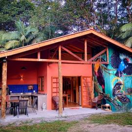Casa Surucuá no Sítio Rivendell