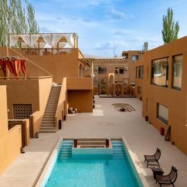Dunhuang·Boman Oasis Resort, hótel í Dunhuang