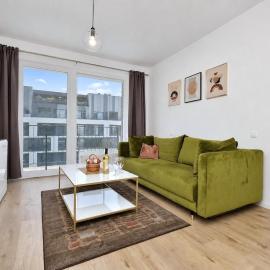 Modern Studio in Petržalka with Parking and WI-FI