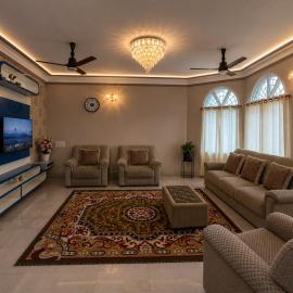 NGR luxury spacious villa in city chikkamagluru