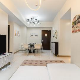 Holiday 2BR Apartment Hotel with Sea View near Airport, City of Dreams, MOA, and beside Okada
