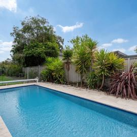Charming 3-Bed Getaway with Pool & Garden Oasis