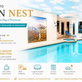 Van Nest - heated indoor swimming pool