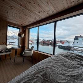 Studio Apartment with Sea View in Henningsvær, hotel a Henningsvær