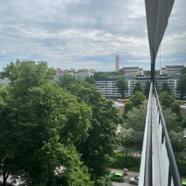 Aura River apartment on 7th floor with large balcony and kitchen, hotel a Turku