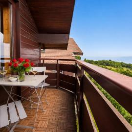 Vue Lac Léman & Télécabine à 1 minute, hotell sihtkohas Thollon