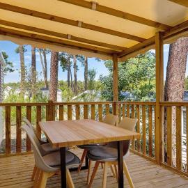 Bungalow Cap Ferret Les Lodges 3, hotel in Lège-Cap-Ferret