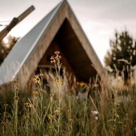 Stylish A-Frame Cabin Retreat with Shared Amenities & Scenic Views in Emigrant, Montana