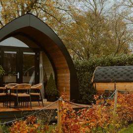 luxury cottage with sauna