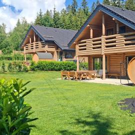 Pur Natur! Wandern und Skifahren - Trahütti Premium Lodges, hotel in Trahütten