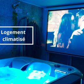 Lux, chambre spa privatif Valenciennes, hotel v destinaci Aulnoy