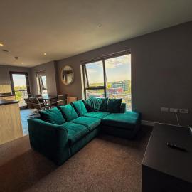 NEWCASTLE Quayside Penthouse with VIEWS 2 Bed Apt、ニューカッスル・アポン・タインのホテル