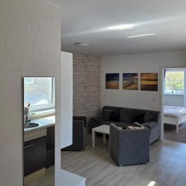 Ruhige, helle Wohnung in freistehendem Gebäude, hotel em Frellstedt