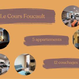 Le Cours Foucault - 5 appartements - 12 couchages
