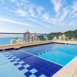 Apartamento vista al mar, piscina, sauna, jacuzzi lovely