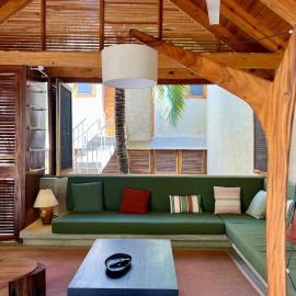 Villa Palmeras 3, Pool, AC y Rooftop, 4 min to La Punta