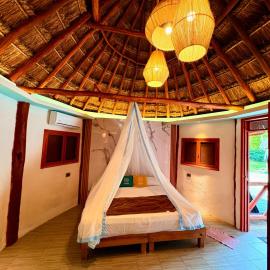 Cabanas Jaalkab, hotel em Chelem