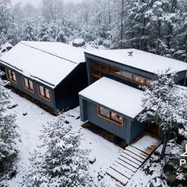 Refugio PIREN, Corralco, Hot Tub y nieve