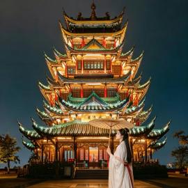 重庆解放碑洪崖洞俪思半岛酒店, hotel en Chongqing
