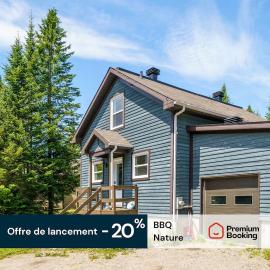 41 Les Jumelles with Garden & BBQ, nature escape, Hotel in Valcartier Station