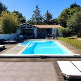 Caja Villa Grande villa 10 pers, piscine chauffée, proche océan