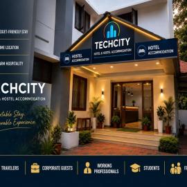 Tech City Hotel Trivandrum, hotel em Trivandrum