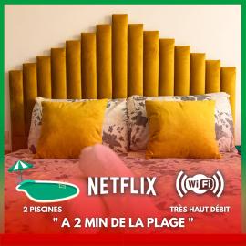 Martil Plage Piscine Fibre & Netflix, viešbutis mieste Martilis