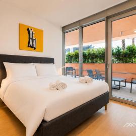 Waterfront Lux 1BR AC Free Parking By Tilo, hotel in Genoa