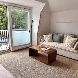 Strandlicht I Wohnung mit Balkon & 2 Schlafzimmern