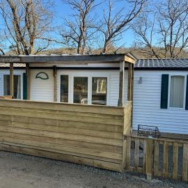Mobilehome en pleine nature - AC, hotel i Quimper