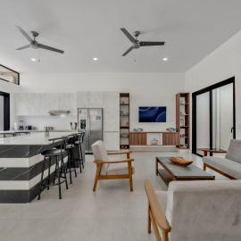 4BR Retreat w Saltwater Pool Walk to Beach and Town - TW9