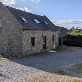 Mill Cottage near Banchory, Royal Deeside, quiet rural location