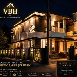 VBH Tourist Homestay, hotel a Guruvayoor