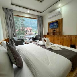 Hotel The Travica Kasol Centrally Heated & Air Cooled Near Volvo Bus Stand, hotel v destinaci Kasol