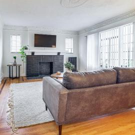 Spacious Detroit Tudor w/ Patio & Workspace!