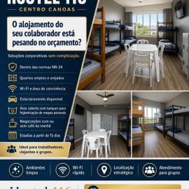Hostel 116 Centro Canoas，卡諾阿斯的飯店
