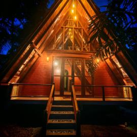 Paddy field Whispering wind Cabin, hotel a Ahangama Nakanda