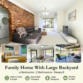 Elegant Family Residence Runcorn with Parking