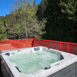 Appartement spacieux avec Jacuzzi et Sauna, hotel in Lembach