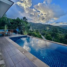 Keya Mountain View Pool Villa Samui, hotel v destinaci Ban Thung